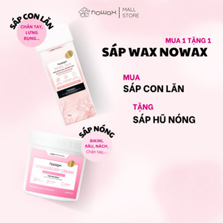 (MUA 1 TẶNG 1) Sáp con lăn TẶNG Sáp hũ nóng Nowax 150g, waxing Chân, tay, Bikini, Nách, Râu,...
