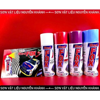 Sơn xịt RedFox(phản quang)- nhập khẩu thái lan