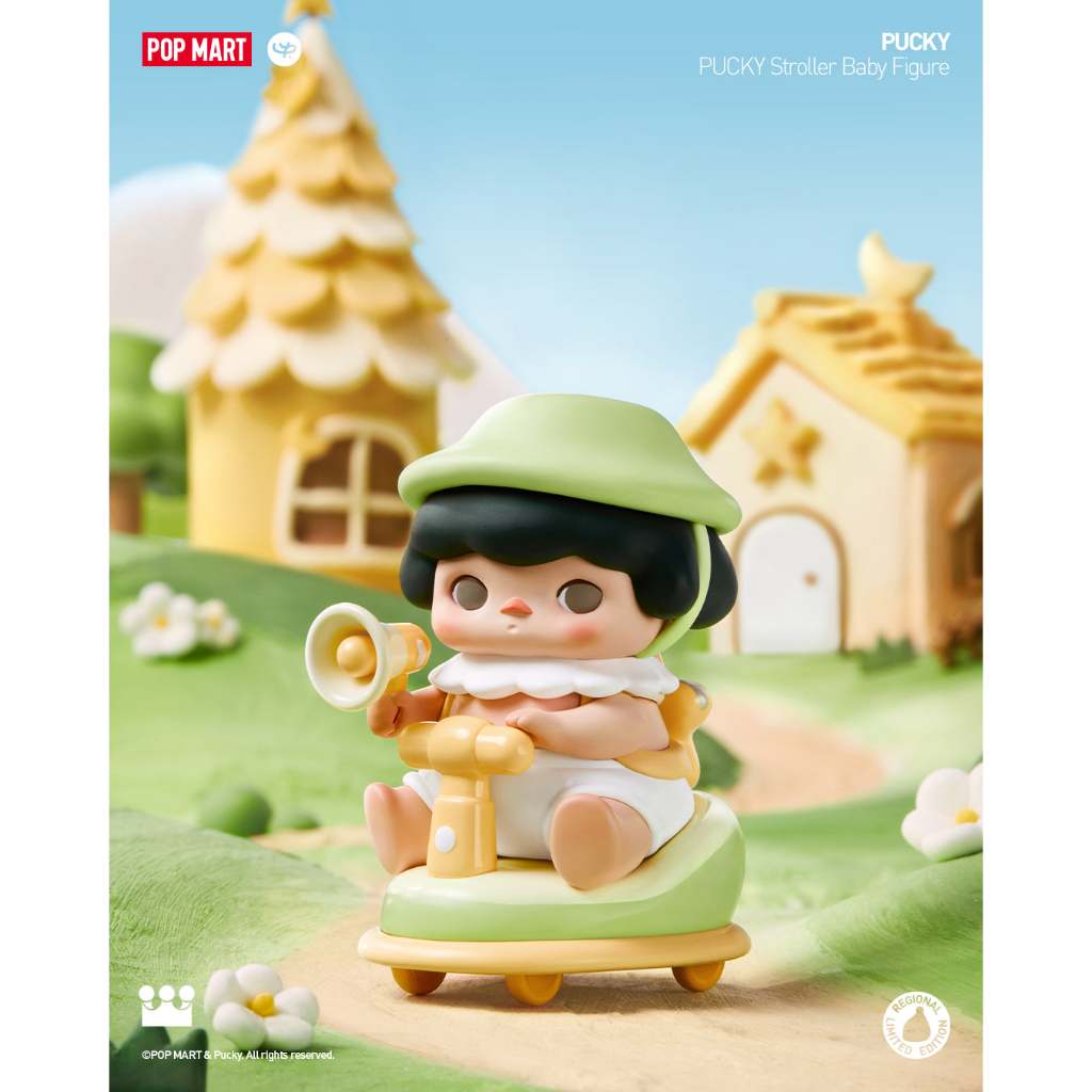 POP MART PUCKY Stroller Baby Figure