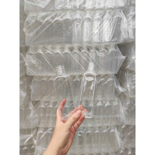 CHAI NHỰA VUÔNG, DẸT KÈM NẮP ĐỰNG CAFE, TRÀ SỮA , TRÀ THÁI (200ML, 300ML)