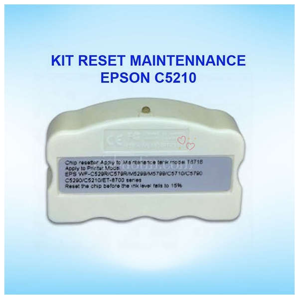 KIT RESET MAINTENNANCE EPSON C5210-C5290( RESET MỰC THẢI) ink