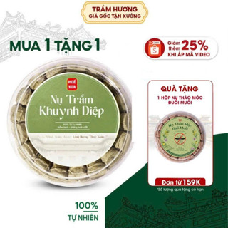 Nhang Nụ Khuynh Diệp Huế Xưa, nhang dùng để lọc không khí, đuổi côn trùng, thơm thanh mát, hộp 41 nụ
