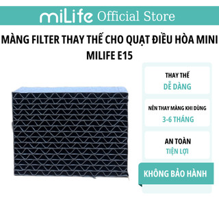 Tấm làm mát FILTER /  màng thấm thấu filter thay thế cho quạt điều hòa mini E15 milife