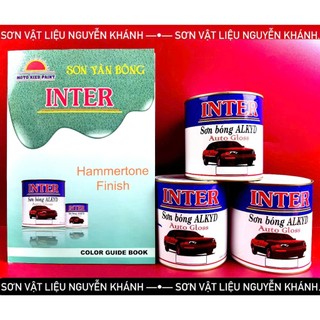 SƠN VÂN BÔNG INTER CHÍNH HÃNG – HIỆU ỨNG VÂN ĐÁ ĐỘC ĐÁO, BỀN BỈ VƯỢT TRỘI (Bảng màu 2)