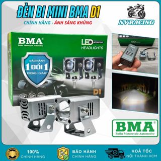 BMA D1, Đèn Trợ Sáng Bi Cầu Mini Z20 V2/D1 BMA Chính Hãng Công Suất 27W Siêu Sáng Lắp Xe Máy Dễ Dàng