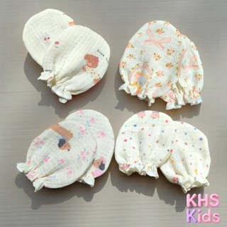 Bao Tay Bé Sơ Sinh Xô Musslin