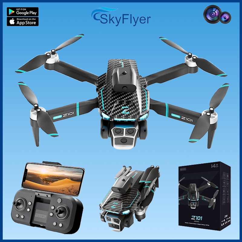 Máy Bay Flycam Z101,Động cơ không chổi than,Chức năng tránh vật cản,GPS Tự Động Định Vị Trở Về,Drone