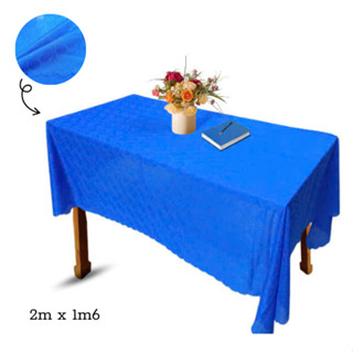 Khăn trải bàn giáo viên – Họa tiết hoa tulip 2m x 1m6