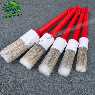 Bộ 5 Cọ Rửa Xe Ô Tô Xe Máy Đa Năng – Vệ Sinh Mâm Lốp, Taplo, Khe Kẽ, Điều Hòa