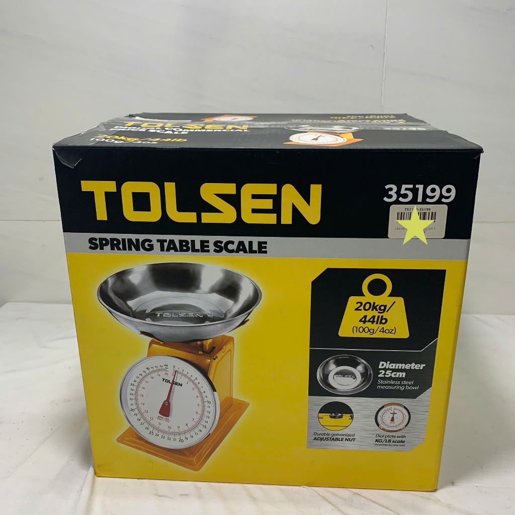 CÂN ĐỒNG HỒ 20KG -Tolsen 35199