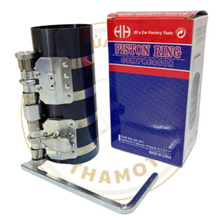 Vòng ép xéc măng 53-195mm, dụng cụ lắp xéc măng vào piston, vam cảo bạc xéc măng 3" 4" 6"