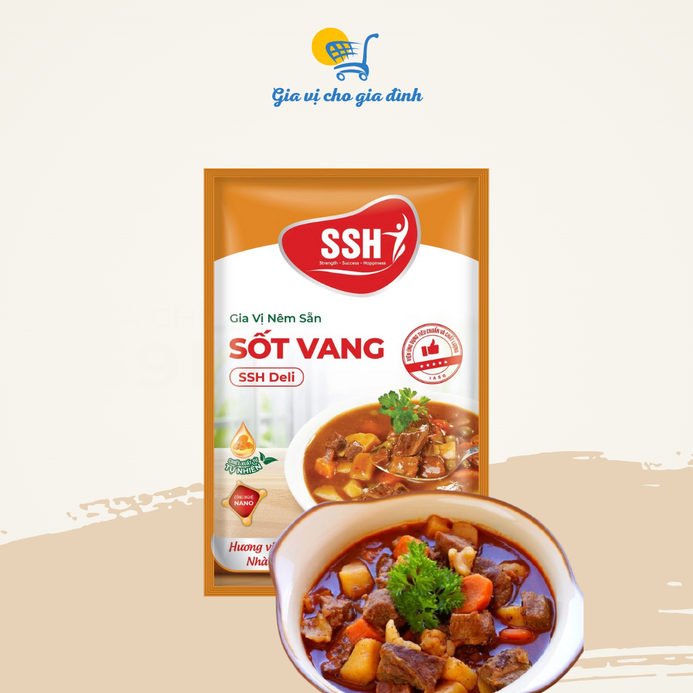 Gia Vị Nêm Sẵn Sốt Vang SSH Deli