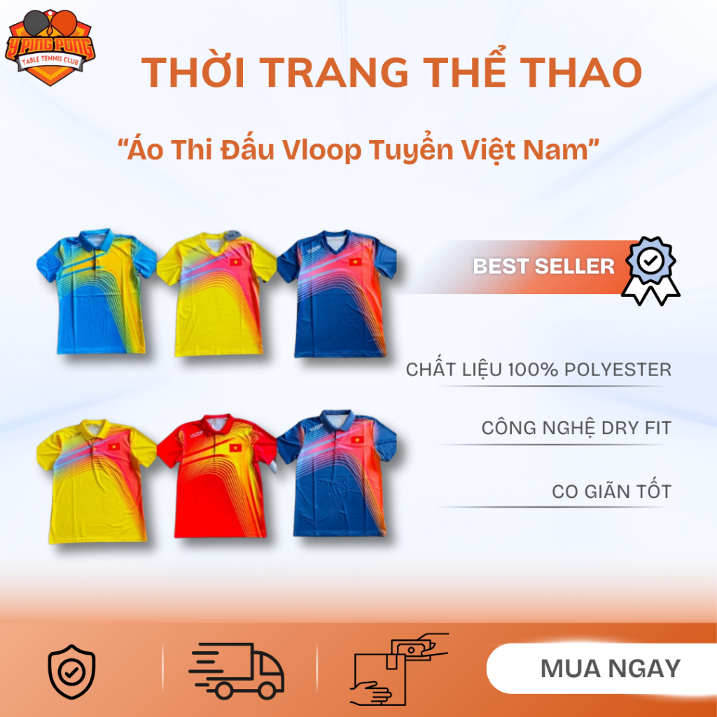 Áo Thi Đấu Vloop Tuyển Việt Nam.