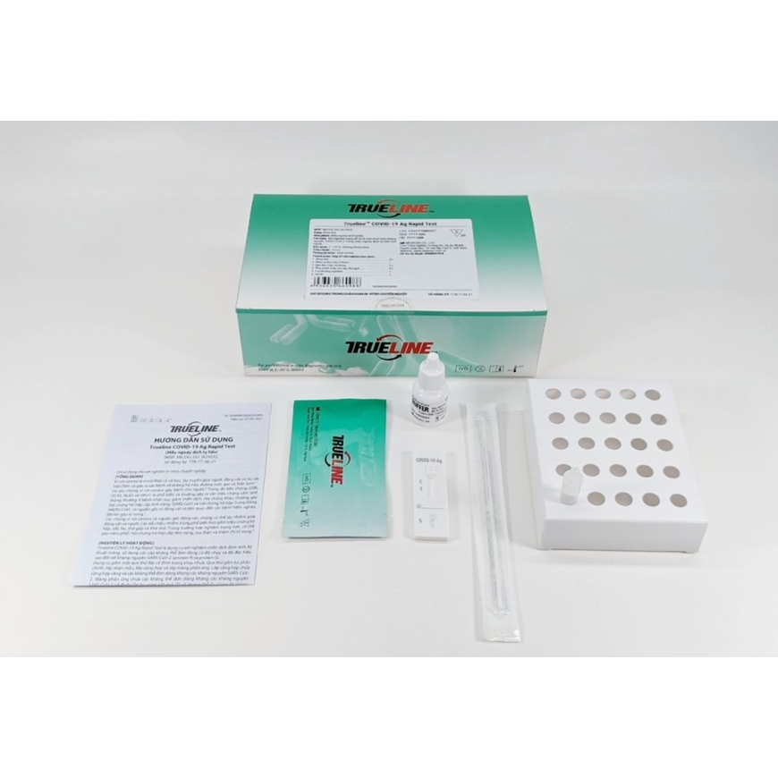 Que test nhanh Covid-19 TrueLine AG Rapid