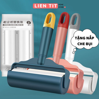 Cây Lăn Bụi Làm Sạch Quần Áo, Chăn Ga, Đệm Sofa, Thanh Lăn Lông Chó Mèo - Lõi Lăn Bụi Dự Phòng 60 Lớp Cao Cấp