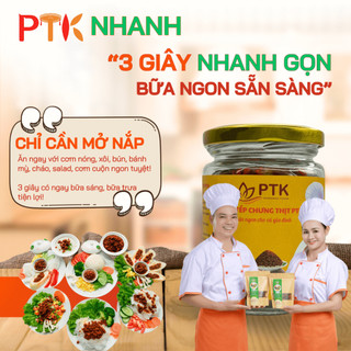 Thịt Xào Mắm Ruốc PTK Chuẩn ISO, OCOP - Đặc Sản Việt Nam - Túi 500gr - Thịt Xào Mắm Ruốc Ngon