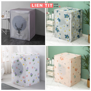  Bọc Máy Giặt Cửa Ngang Cửa Trên 7-15kg Chống Bụi Chống Nước Áo Trùm Máy Giặt Peva Bảo Vệ Máy Giặt 