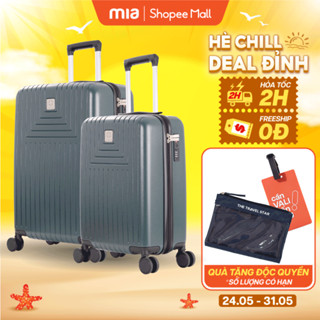 [COMBO SIÊU HỜI] Combo 2 Vali Kéo MIAvn Du Lịch Larita RENZO - Size 20/24/28, Nhựa PC/ABS Siêu Bền, Hạn Chế Bể, Khoá TSA