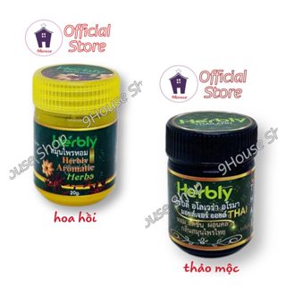  01 Hủ Hít Thông Mũi Thảo Mộc Herbly Aroma Herbs Thái Lan 5gram 