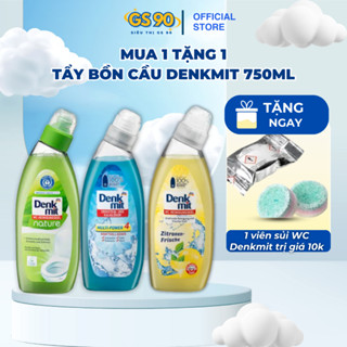 [MUA 1 TẶNG 1] Nước Tẩy Rửa Bồn Cầu, Toilet, Nhà Tắm, Nhà Vệ Sinh Domol - Denkmit 750ml Chính Hãng