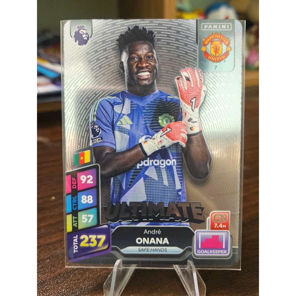 Thẻ ULTIMATE Andre Onana Panini Premier League Plus 2024/2025 (Manchester United) (24/25)