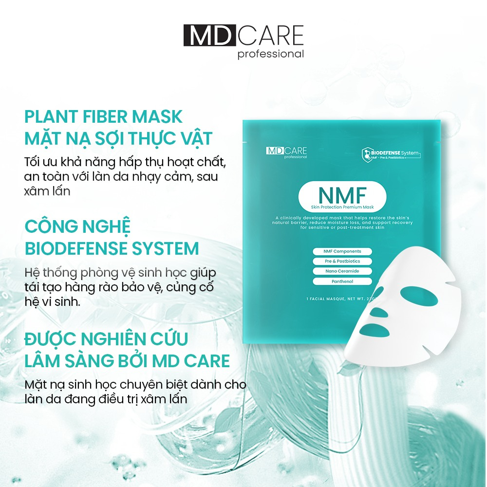 Ảnh 4 của Mặt Nạ MD CARE NMF SKIN Protection Premium Mask Cấp Ẩm, Cân Bằng Lợi Khuẩn, Phục Hồi