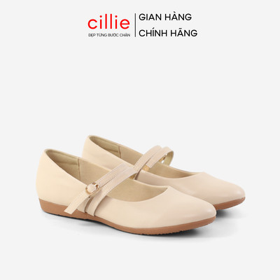 Giày Búp Bê Nữ Cillie Đế Bệt Phong Cách MaryJane Tiểu Thư Nhẹ Nhàng BB10