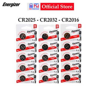 Vỉ 5 Viên Pin CR2032 / CR2025 / CR2016 ENERGIZER 3V - Hàng Chính Hãng
