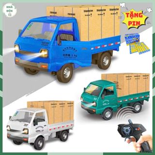  Xe Bán Tải Điều Khiển Từ Xa 1:16 Tốc Độ Cao–Có Thùng Hàng Đèn Pha Pin Sạc Kèm Phụ Kiện Cao Cấp Tặng 2V Pin LỚN M61 