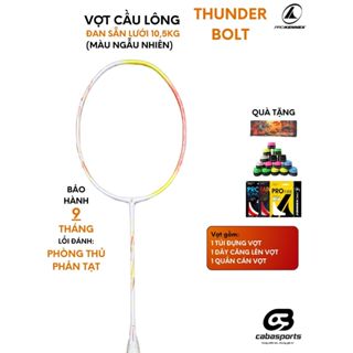   HỎA TỐC HCM  Vợt cầu lông Prokennex Thunderbolt 5U siêu nhẹ căng sẵn 10.5kg chính hãng 