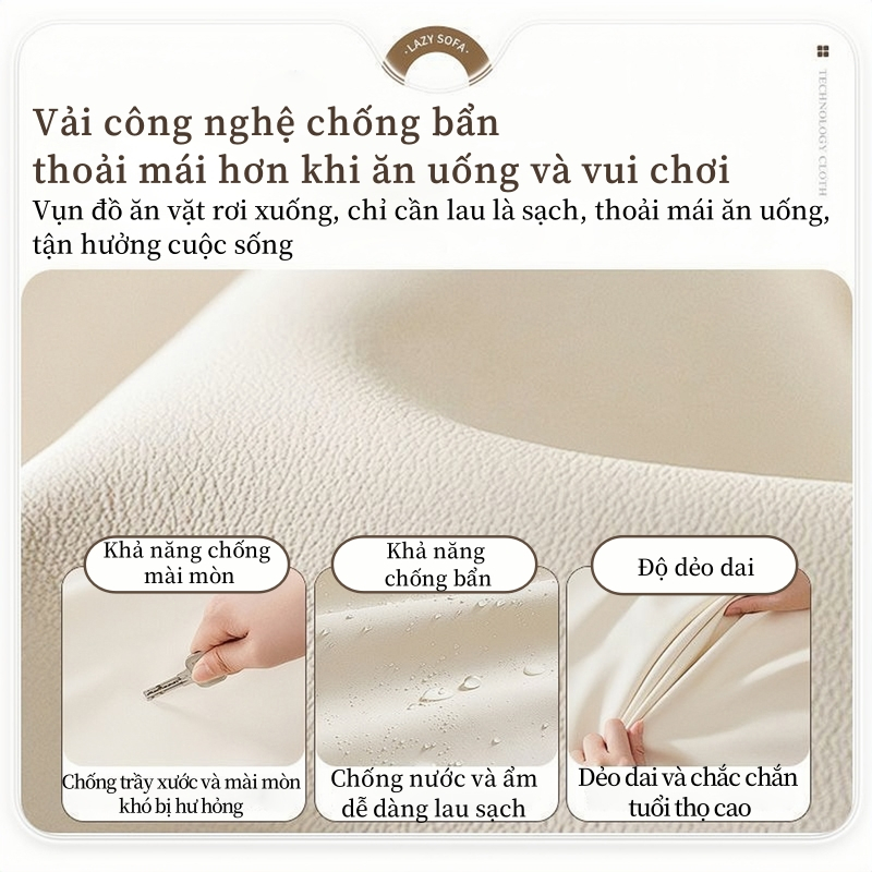 (Giao hàng trong ngày)Ghế lưng đơn Người Lười Sofa Ghế da giả có thể ngủ tatami , Phù Hợp Cho Phòng Khách Ban Công Phòng | BigBuy360 - bigbuy360.vn