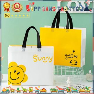   TQ  Túi Vải Không Dệt Túi Môi Trường Túi Siêu Thị Đa Năng Chống Nước Size Lớn - Đựng Quần Áo Quà Sinh Nhật Quà Tặng 