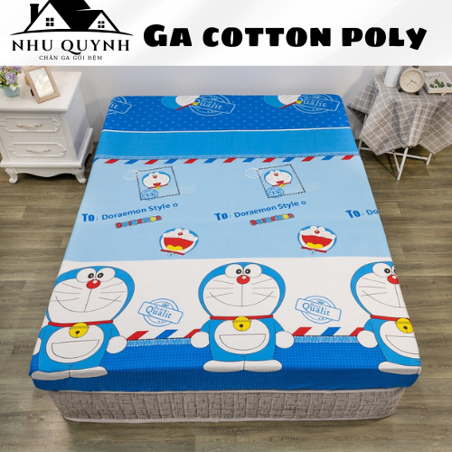 (Xả hàng)Ga trải giường nệm cotton poly m6 m8 drap giường ga bảo vệ nệm mẫu mã đa dạng được chọn mẫu