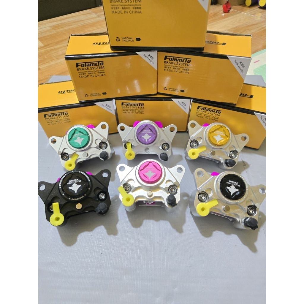 Heo 2 pis CNC Cá Mập FoLamdo gắn xe điện, xe máy hàng chính hãng