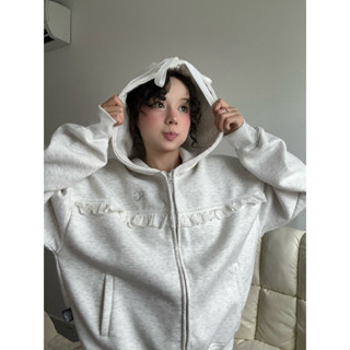 [ FINAL SALE ALL 50% ] Áo khoác Hoodie Zip Cropped TILLA dây kéo nỉ bông REGODS form crop unisex nam nữ nỉ bông 370gsm