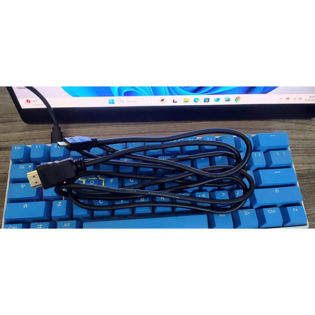 Cáp HDMI to micro HDMI sịn cho Raspberry Pi và Orange Pi