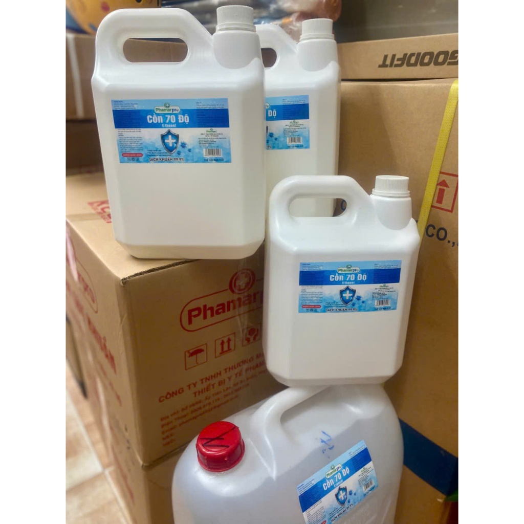 Cồn sát khuẩn, cồn y tế 70 độ 90 độ công ty BIDOPHA  uy tín, chất lượng