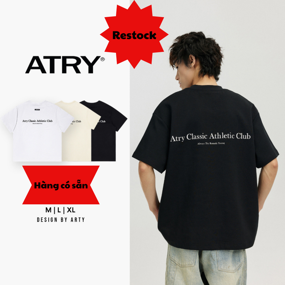 Áo Thun Nam Nữ Atry Form Rộng Unisex Atry