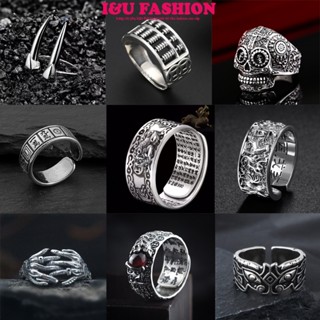 Bộ Sưu Tập Nhẫn Nam Nhiều Mẫu Đa Dạng Cool Ngầu Cá Tính Thời Trang Hiphop Gothic Hợp Kim Cao Cấp NA-00