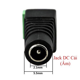 Jack nguồn DC đực và Jack DC cái (Loại vít vặn) Túi 100 Chiếc