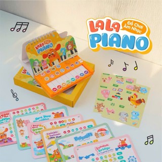 Đồ chơi âm nhạc Lala piano cho bé phát nhạc Tiếng anh và Tiếng Việt đa chức năng