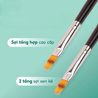 Cọ ombre mái thưa - Cọ nails trang trí dành cho thợ làm móng