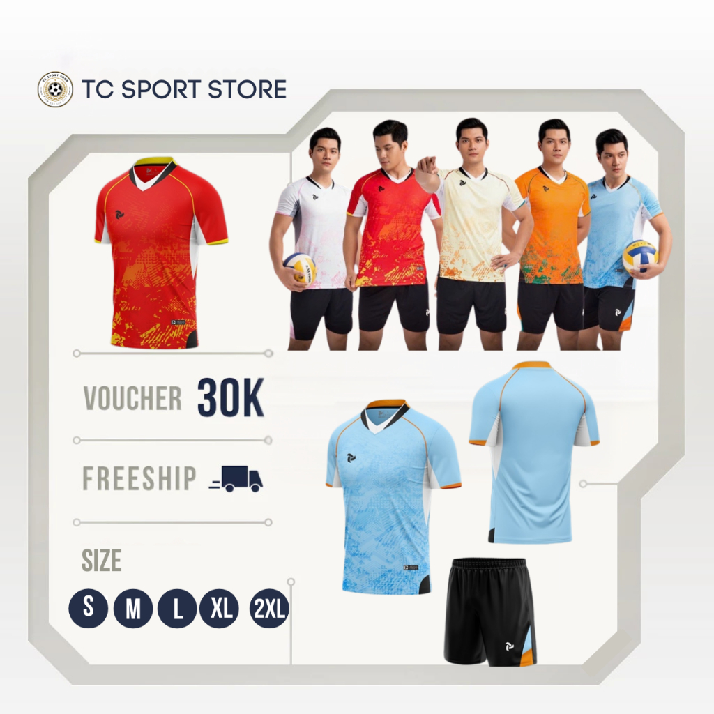 Bộ Quần Áo Bóng Chuyền Nam Nữ Jp Benteyo Siêu Đẹp Từ Chất Vải Đến Hoạ Tiết Màu Sắc Nổi Bật -TC SPORT