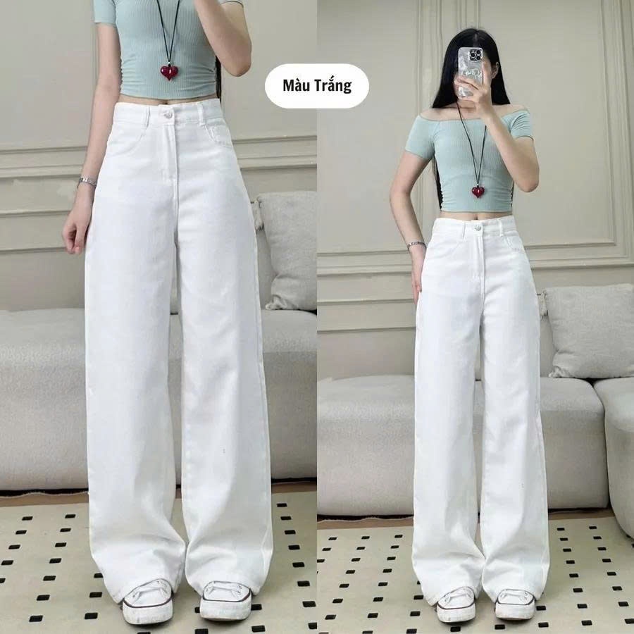 Quần jeans trơn ống suông basic 168.fashion 7397/7443/7724/7448/7788 | BigBuy360 - bigbuy360.vn