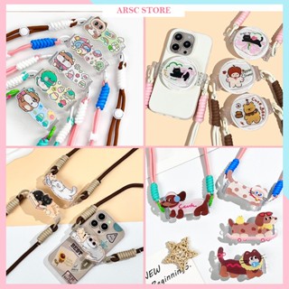 Kẹp Lưng Điện Thoại Và Dây Đeo Chéo Nhiều Mẫu Dễ Thương Hot Trend ArsC Store NEW
