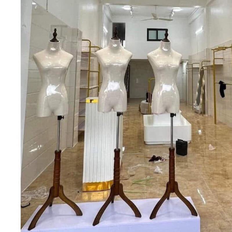 ( Hàng đẹp )Manocanh bọc vải chân gỗ có cả nam, nữ. Manocanh bọc vải cho shop, manocanh cô dâu, mano