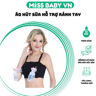 Áo hút sữa rảnh tay có dây tặng kèm