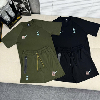  Bộ Quần Áo cộc tay hè  Nam Chrome heart  Logo Ngực Và Chữ Lưng Siêu Nét - Quần Áo nam Họa Tiết 