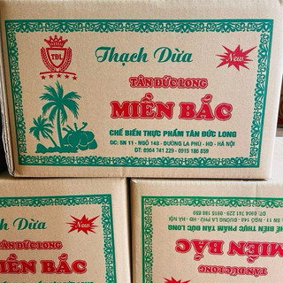  Sỉ 1 Thùng Thạch Dừa Miền Bắc 12 Bịch   1 BỊch Có 20 Gói Nhỏ siêu HOT 