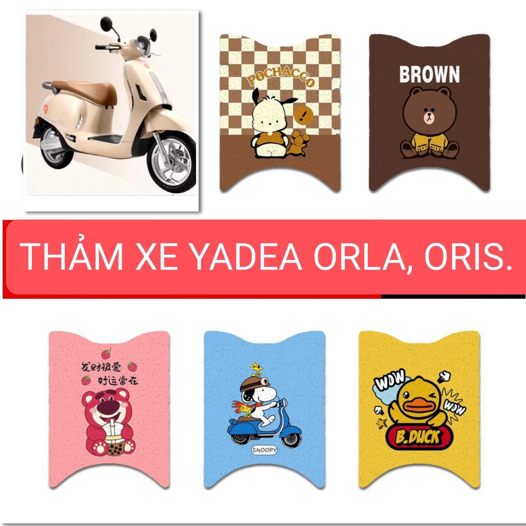 THẢM XE YADEA ORLA , ORIS